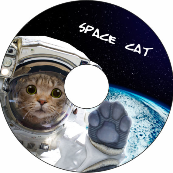 Speichenschutz Nr. 3084 - Space Cat